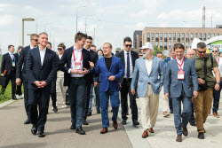Открытие технологической конференции Startup Village в Сколково