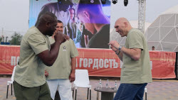 ВИДЕО. Открытие летней смены в оборонно-спортивном лагере "Авангард" в Волгоградской области