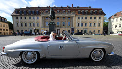 Start of the ADAC Oldtimer Tour Thuringia
