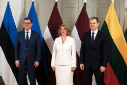 Baltic States Prime Ministers' meeting in Riga
