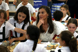 Queen Letizia Inaugurates 84th Madrid Book Fair
