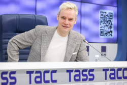 Singer Shaman at TASS Russian News Agency