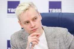 Singer Shaman at TASS Russian News Agency