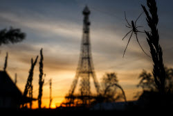 Village of Parizh in Chelyabinsk Region, Russia