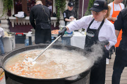 Food festival Moscow Rides the Wave. The Fish Week