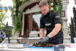 Food festival Moscow Rides the Wave. The Fish Week
