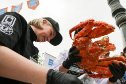 Food festival Moscow Rides the Wave. The Fish Week