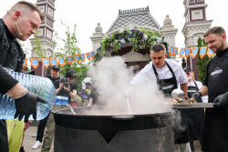 Food festival Moscow Rides the Wave. The Fish Week