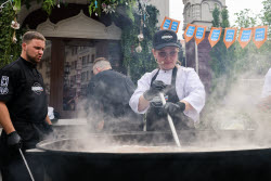 Food festival Moscow Rides the Wave. The Fish Week