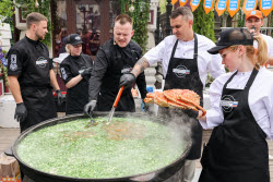 Food festival Moscow Rides the Wave. The Fish Week