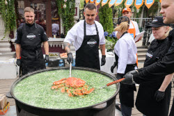 Food festival Moscow Rides the Wave. The Fish Week