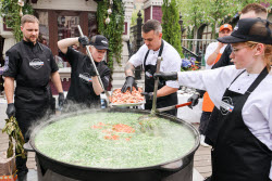 Food festival Moscow Rides the Wave. The Fish Week