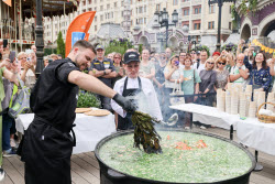 Food festival Moscow Rides the Wave. The Fish Week