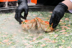 Food festival Moscow Rides the Wave. The Fish Week