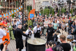 Food festival Moscow Rides the Wave. The Fish Week