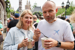Food festival Moscow Rides the Wave. The Fish Week