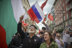 Bulgaria Eurozone Protest