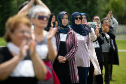Women in Ankara join Guinness World Record attempt for largest aerobic gathering