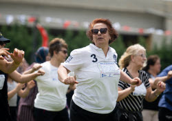 Women in Ankara join Guinness World Record attempt for largest aerobic gathering