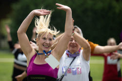 Women in Ankara join Guinness World Record attempt for largest aerobic gathering