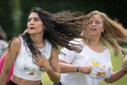Women in Ankara join Guinness World Record attempt for largest aerobic gathering