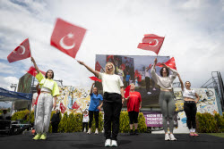 Women in Ankara join Guinness World Record attempt for largest aerobic gathering