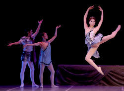Ballet Spartacus staged in Bishkek