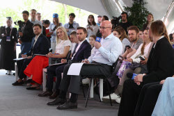 International Children's Day at Movement of the First Festival in Moscow
