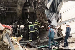 Сход поезда с рельсов в Брянской области