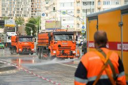 Обстановка у метро "Молодежная" в Москве