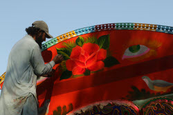 Truck art workshop in Rawalpindi