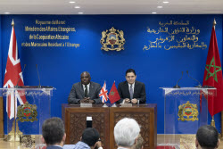 British Foreign Secretary David Lammy visits Morocco