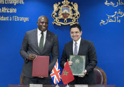 British Foreign Secretary David Lammy visits Morocco