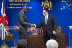 British Foreign Secretary David Lammy visits Morocco