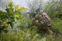 Russian Army medics at work in special military operation zone