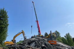 Response to overpass collapse in Bryansk Region, Russia