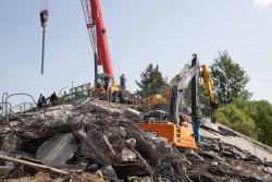 Response to overpass collapse in Bryansk Region, Russia