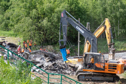 Response to overpass collapse in Bryansk Region, Russia