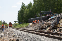 Response to overpass collapse in Bryansk Region, Russia