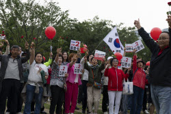 South Korean Presidential candidate Kim Moon-soo's election campaign in Seoul