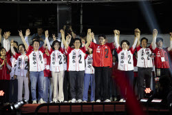 South Korean Presidential candidate Kim Moon-soo's election campaign in Seoul