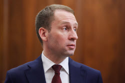 Встреча президента РФ Путина с главой Минприроды РФ Козловым
