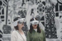 Visitors Experience XR Immersive Exhibition In Hangzhou