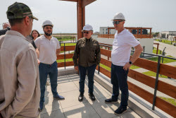 Russian Construction, Housing and Utilities Minister Faizullin on working trip to Kherson Region