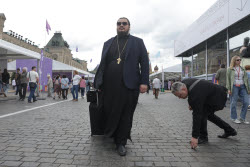 Red Square Book Festival in Moscow