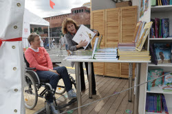 Red Square Book Festival in Moscow
