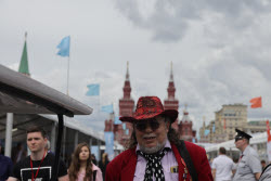 Red Square Book Festival in Moscow