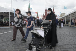Red Square Book Festival in Moscow
