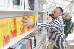 Red Square Book Festival in Moscow