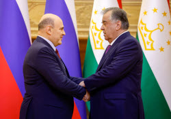 Russian PM Mishustin visits Tajikistan